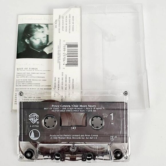 One More Story by Peter Cetera [Cassette Tape] 1988, Warner Brothers - Picture 4 of 5